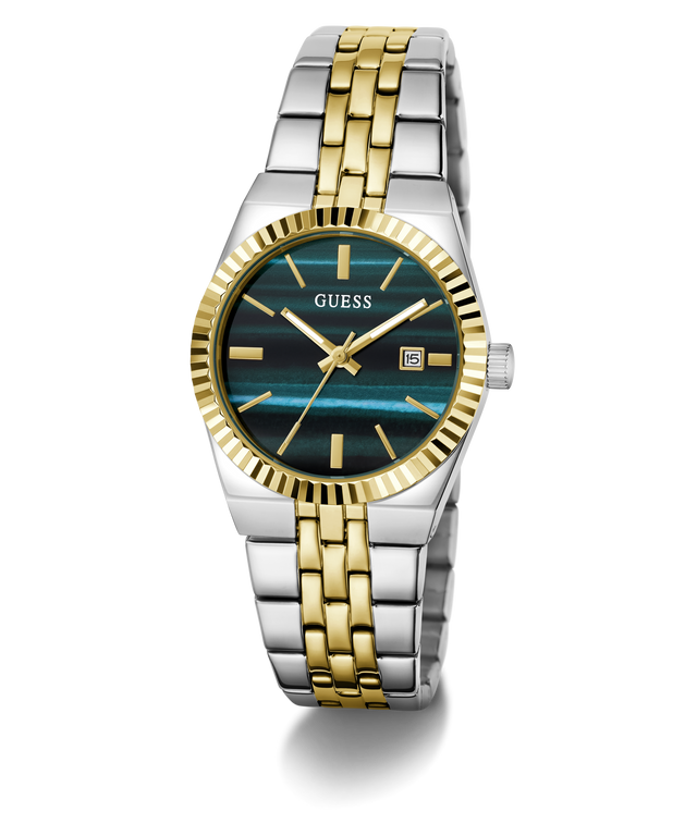 GUESS Ladies 2-Tone Date Watch