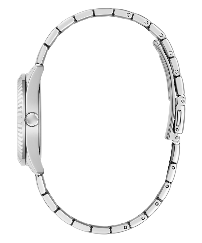 GUESS Ladies Silver Tone Analog Watch side view