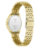 GUESS Ladies Gold Tone Analog Watch caseback