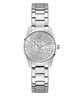 GUESS Ladies Silver Tone Analog Watch