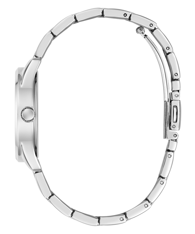 GUESS Ladies Silver Tone Analog Watch side