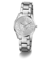 GUESS Ladies Silver Tone Analog Watch angle