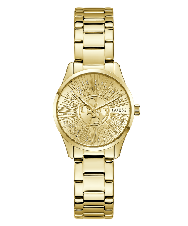 GUESS Ladies Gold Tone Analog Watch
