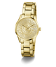 GUESS Ladies Gold Tone Analog Watch angle