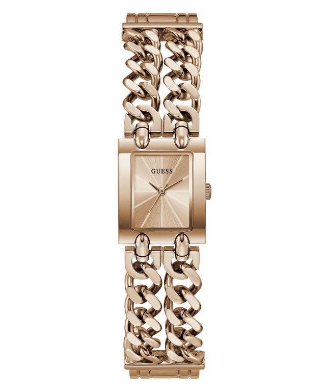 GUESS Ladies Micro Mod Rose Gold Tone Analog Watch