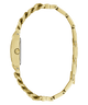 GUESS Ladies Micro Mod Gold Tone Analog Watch side