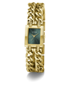 GUESS Ladies Micro Mod Gold Tone Analog Watch angle