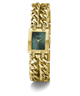 GUESS Ladies Micro Mod Gold Tone Analog Watch angle