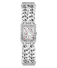 GUESS Ladies Micro Mod Silver Tone Analog Watch