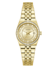 GUESS Ladies Gold Tone Date Watch