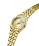GUESS Ladies Gold Tone Date Watch lifestyle