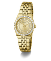GUESS Ladies Gold Tone Date Watch angle