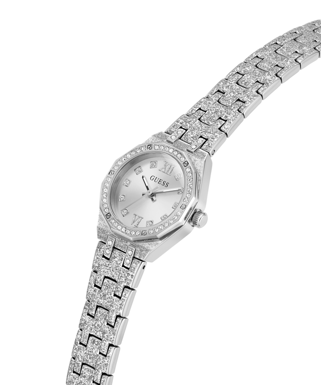 GUESS Ladies Pixie Silver Tone Analog Watch lifestyle