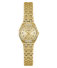 GUESS Ladies Pixie Gold Tone Analog Watch