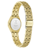 GUESS Ladies Pixie Gold Tone Analog Watch caseback