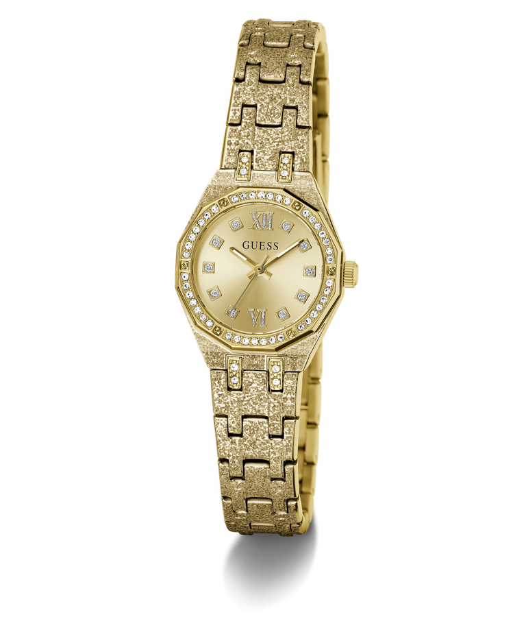 GUESS Ladies Pixie Gold Tone Analog Watch