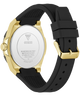 GUESS Mens Carver Black Gold Tone Multi-function Watch caseback