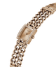GUESS Ladies Micro Mod Rose Gold Tone Analog Watch lifestyle