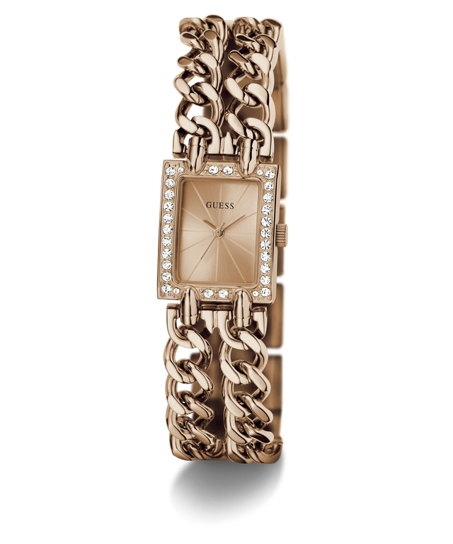GUESS Ladies Micro Mod Rose Gold Tone Analog Watch