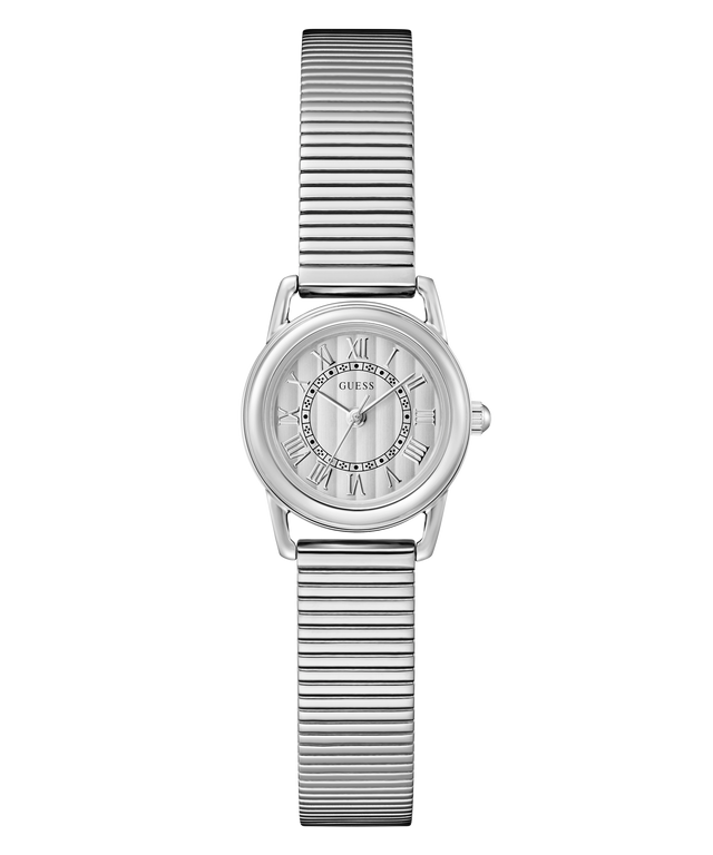 GUESS Archive Chris 95 Silver Tone Analog Watch