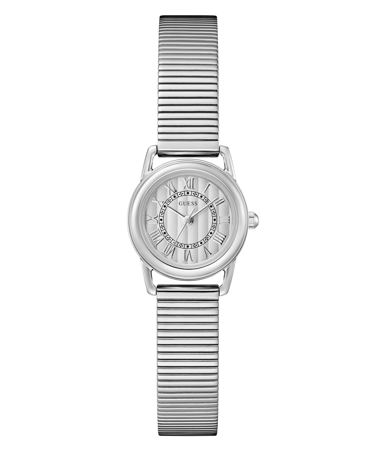 GUESS Archive Chris 95 Silver Tone Analog Watch
