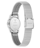 GUESS Archive Chris 95 Silver Tone Analog Watch caseback