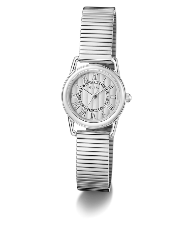 GUESS Archive Chris 95 Silver Tone Analog Watch