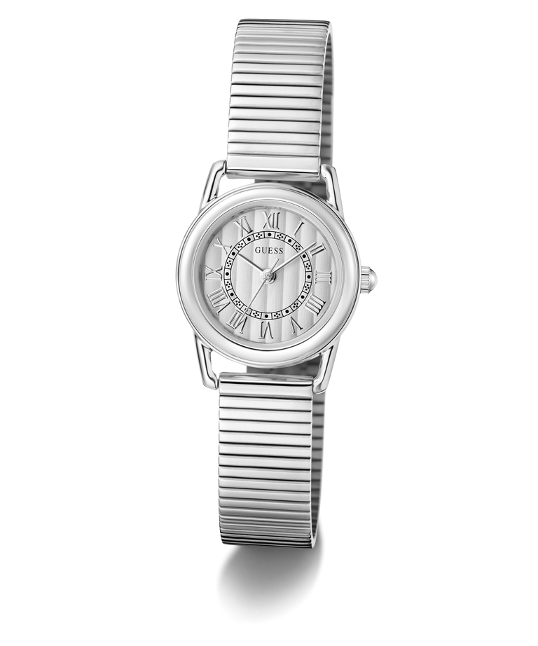 GUESS Archive Chris 95 Silver Tone Analog Watch