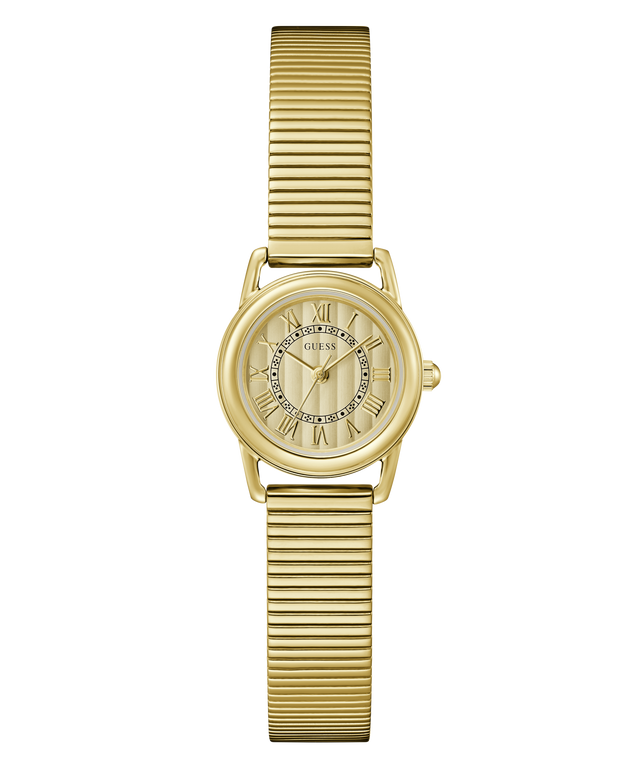 GUESS Archive Chris 95 Gold Tone Analog Watch
