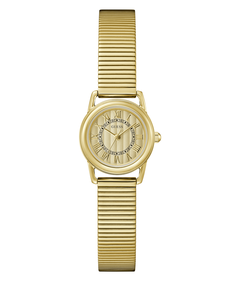 GUESS Archive Chris 95 Gold Tone Analog Watch