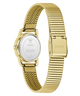 GUESS Archive Chris 95 Gold Tone Analog Watch caseback