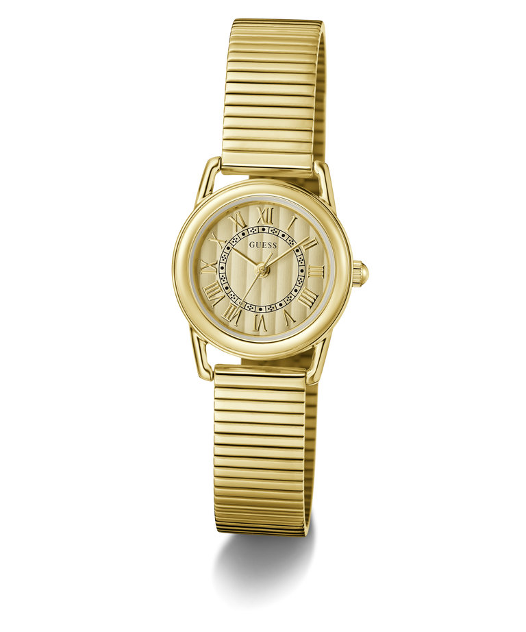GUESS Archive Chris 95 Gold Tone Analog Watch