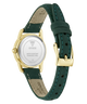 GUESS Archive Chris 95 Green Gold Tone Analog Watch caseback