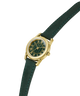 GUESS Archive Chris 95 Green Gold Tone Analog Watch lifestyle