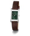 GUESS Archive Alex 90 Brown Silver Tone Analog Watch