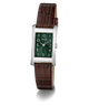 GUESS Archive Alex 90 Brown Silver Tone Analog Watch
