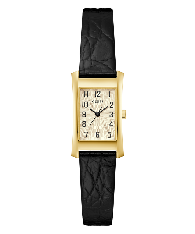 GUESS Archive Alex 90 Black Gold Tone Analog Watch