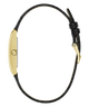 GUESS Archive Alex 90 Black Gold Tone Analog Watch side view