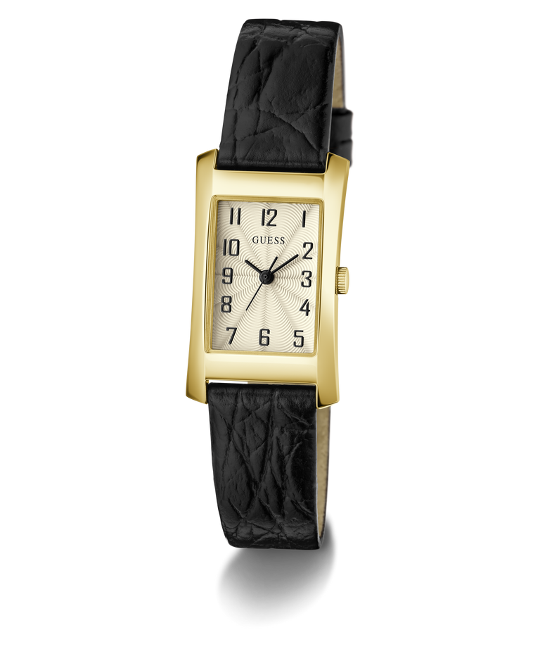 GUESS Archive Alex 90 Black Gold Tone Analog Watch