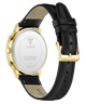 GUESS Archive Danny 90 Black Gold Tone Dual Time Watch caseback