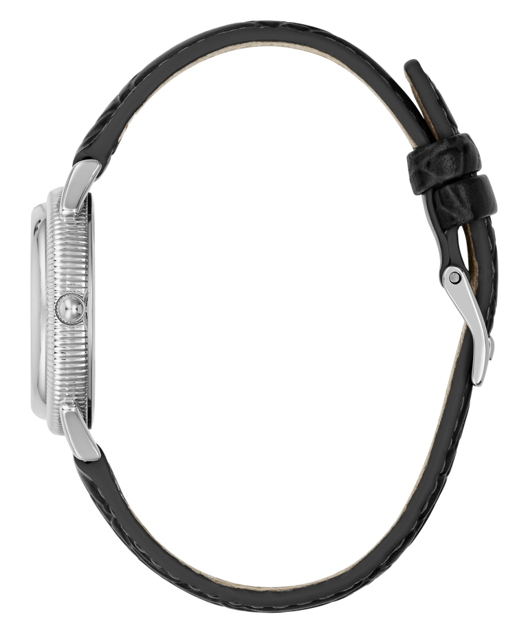 GUESS Archive Bobby 92 Black Silver Tone Analog Watch side