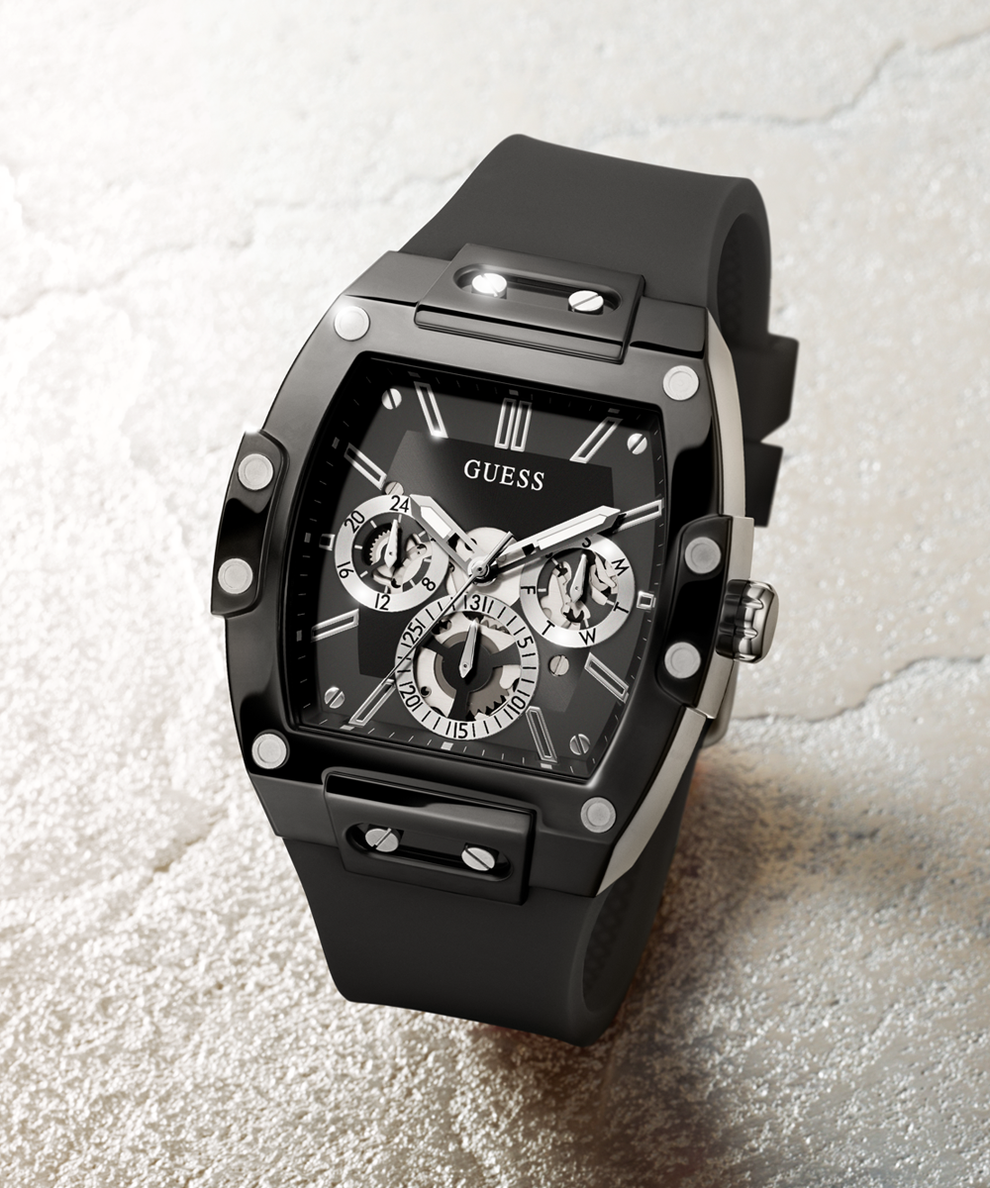 Watches | - Black Multi-function GUESS Mens GW0203G3 GUESS US Watch