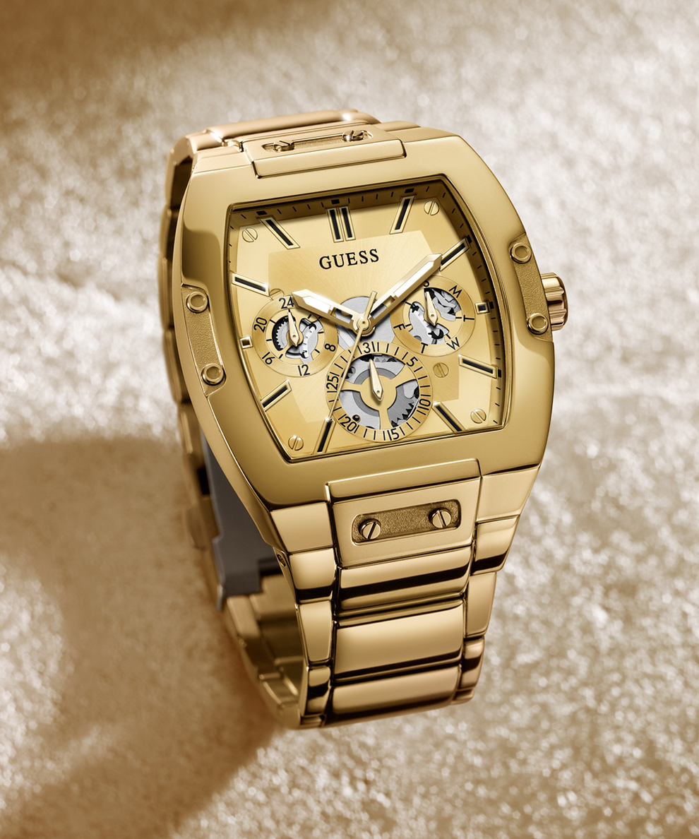 GUESS Mens Gold Tone Multi-function Watch - GW0456G2 | GUESS Watches US