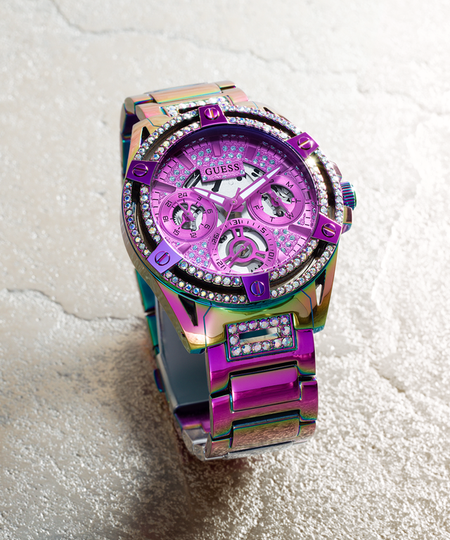 GUESS Ladies Iridescent Multi-function Watch lifestyle