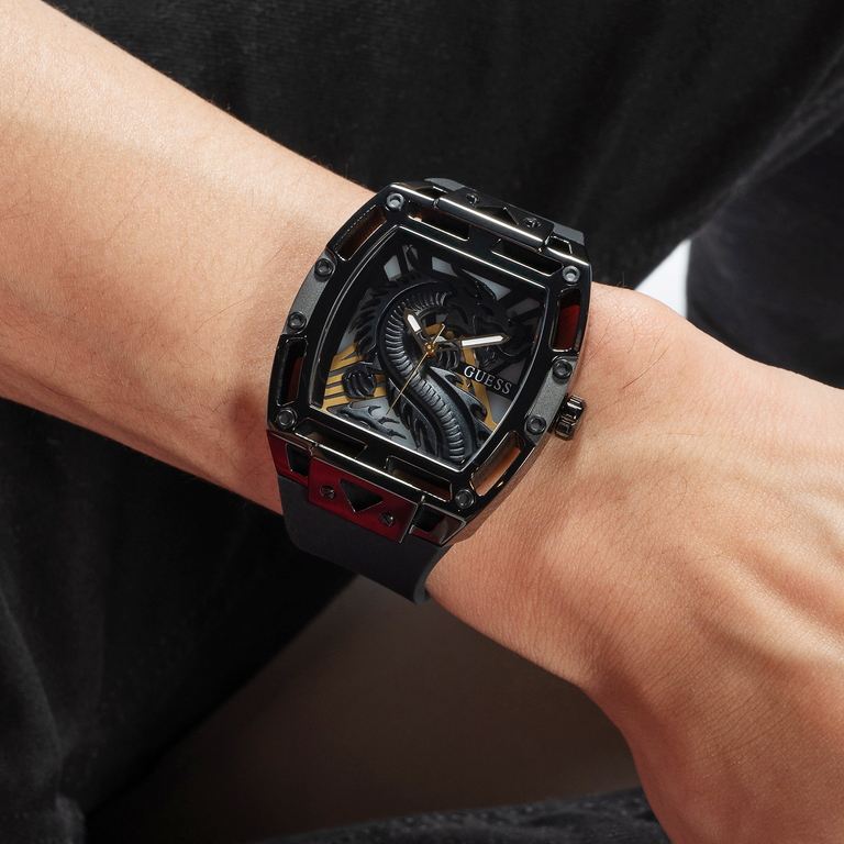 Lunar New Year Limited Edition Watches black watch on wrist