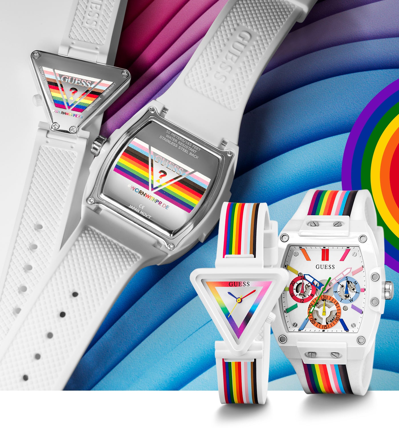 Pride Limited Edition Capsule Worn with Pride GUESS Watches US