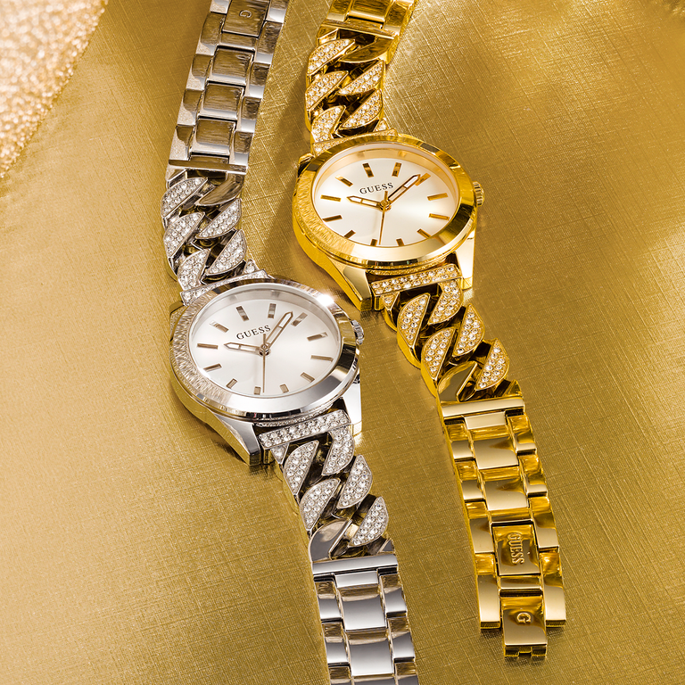 guess womens jewelry inspired watch collection