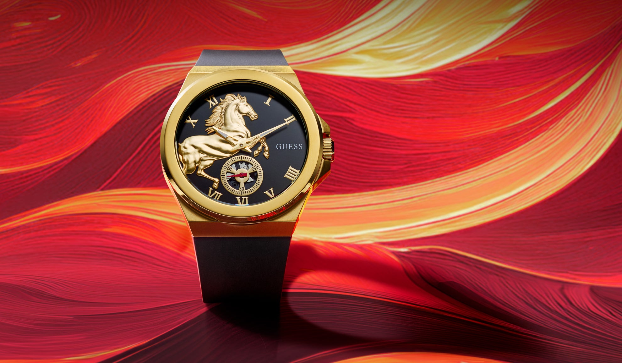 GW0979G1 Lunar new Year mens GUESS watch