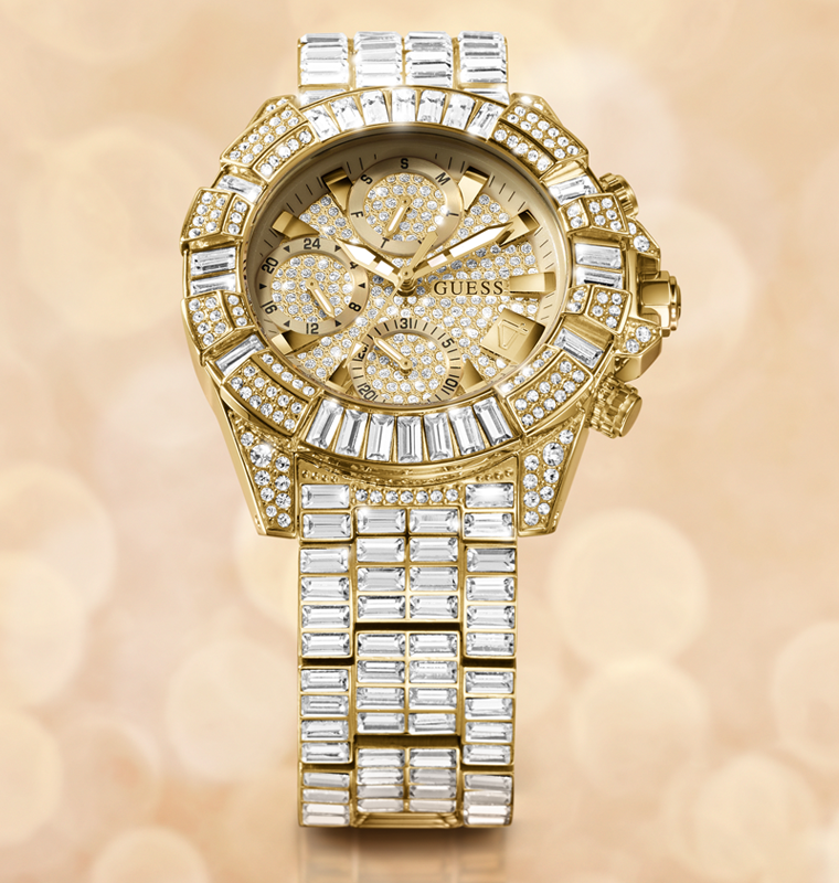 Reloj multifuncion GUESS para dama en tono dorado edicion limitada por GW0812L2 GUESS Watches US