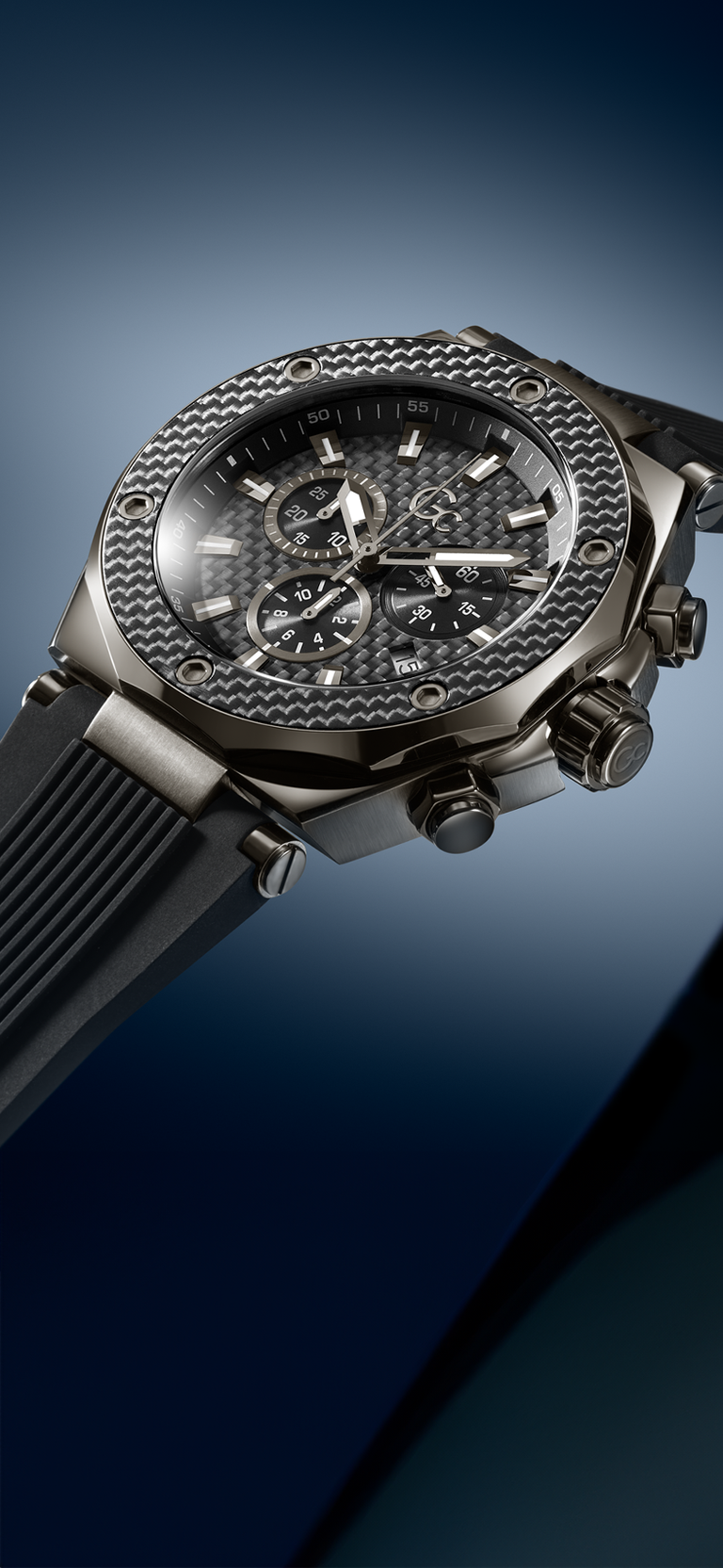 Gc Legacy Chrono Silicone mens watch 